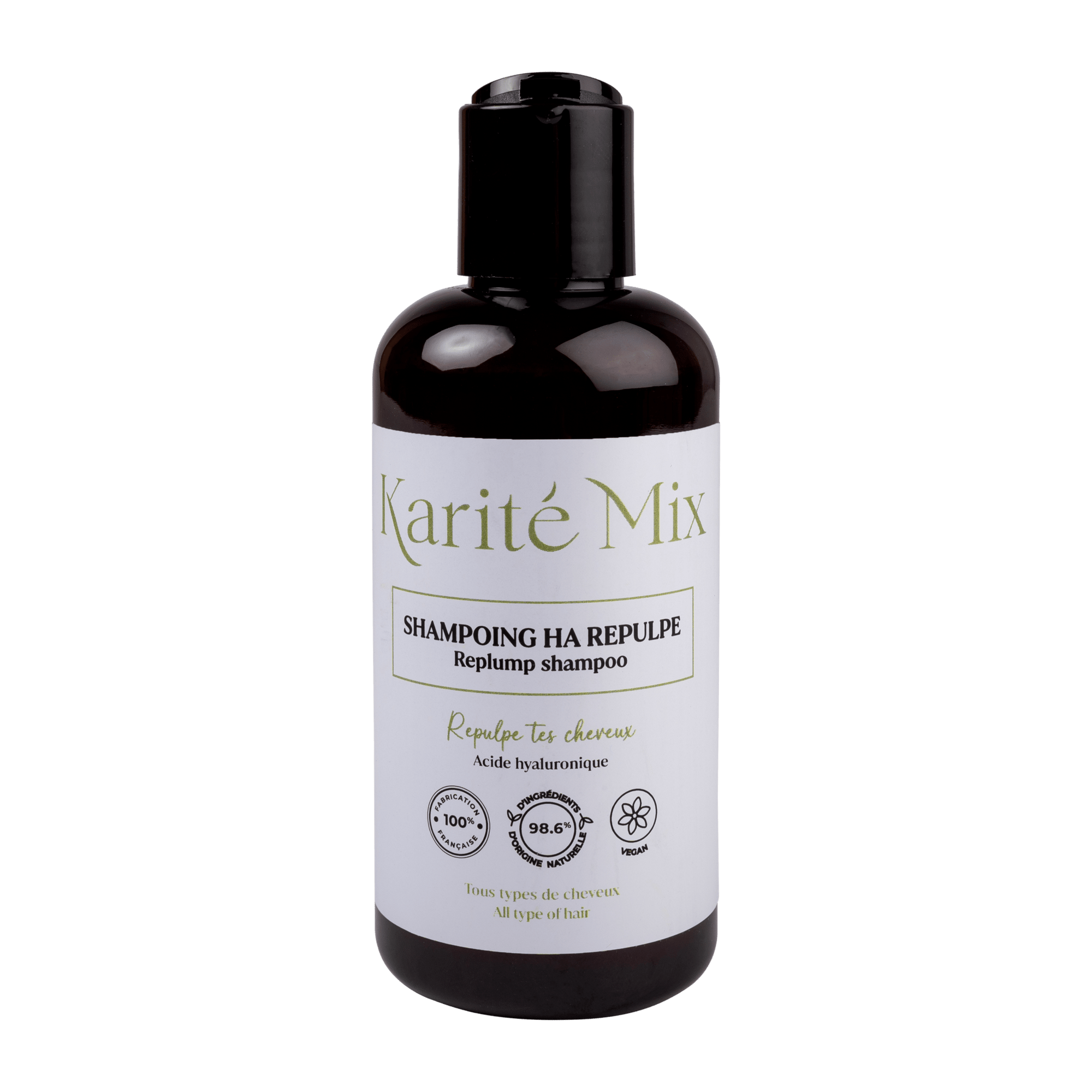 Shampoing à l’acide hyaluronique – 200ml - Karité Mix