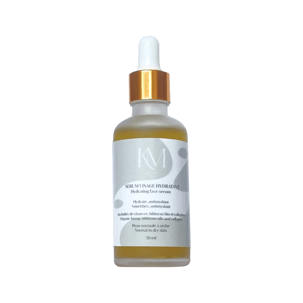 Sérum visage chanvre & hibiscus – Soin naturel équilibrant et éclat du teint - Karité Mix