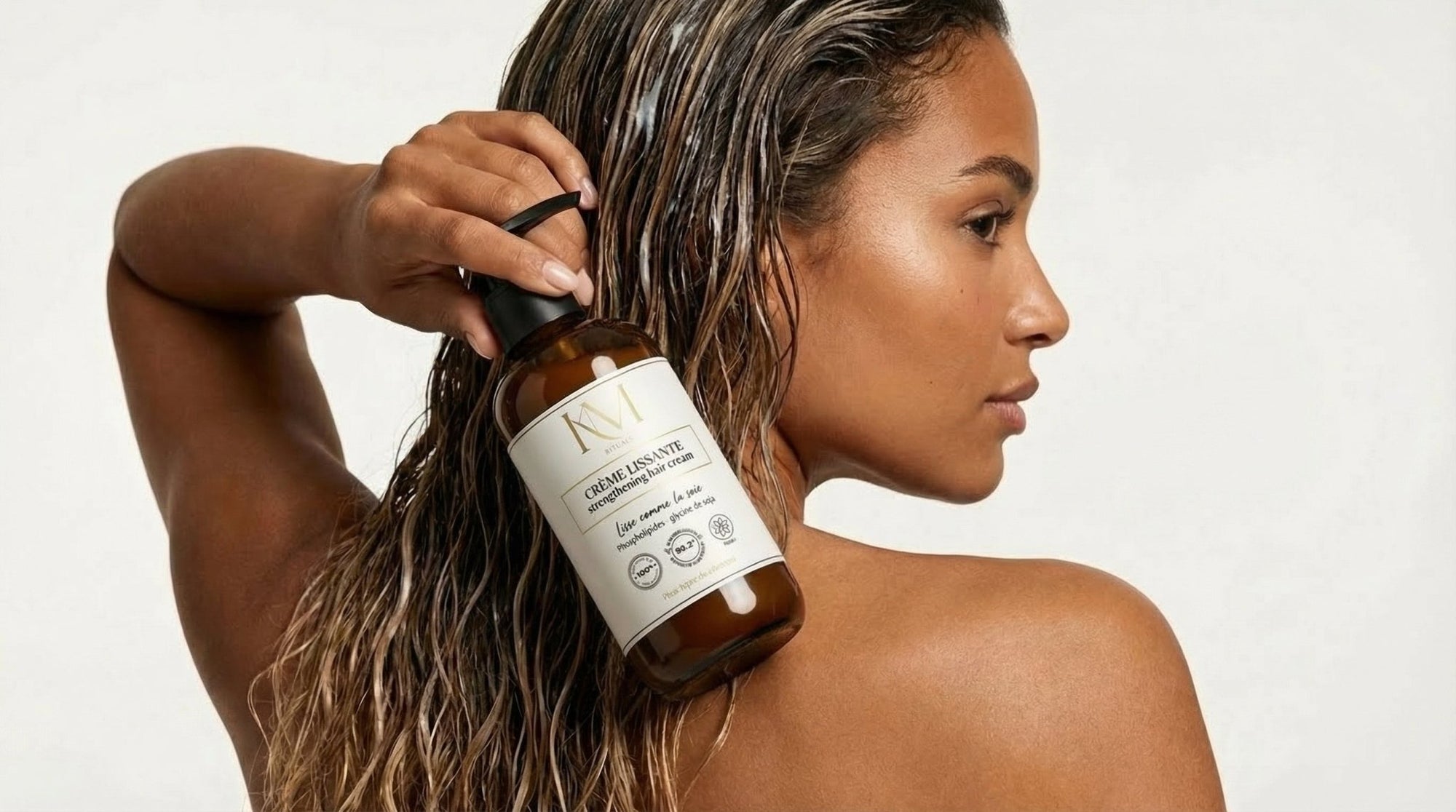 Crème capillaire lissante – 200g - Karité Mix