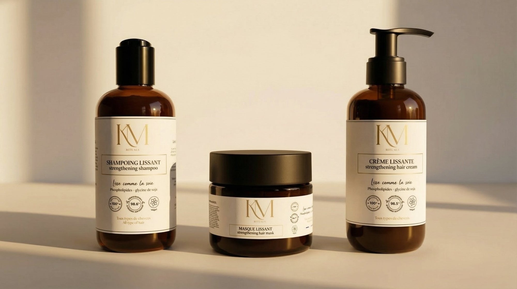 Routine Cheveux Lisses – Nutrition, Discipline et Brillance Naturelle - Karité Mix